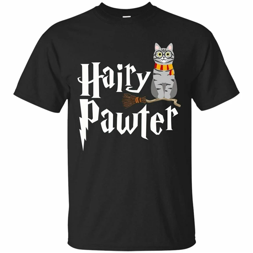 Забавные Гарри Pawter футболка с игрой слов мастер забавная рубашка животным