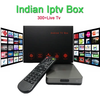 

2 PCS Azsuper Indian IPTV BOX support Indian /punjabi/pagla/kids Channels TV box Android Indian IPTV Box