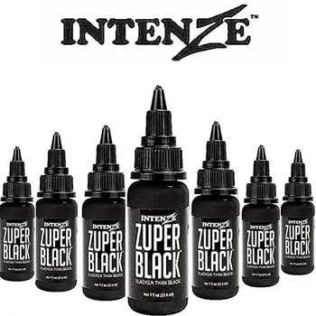 

High Quality ZUPER 1 oz Black Tattoo Ink (30ml)