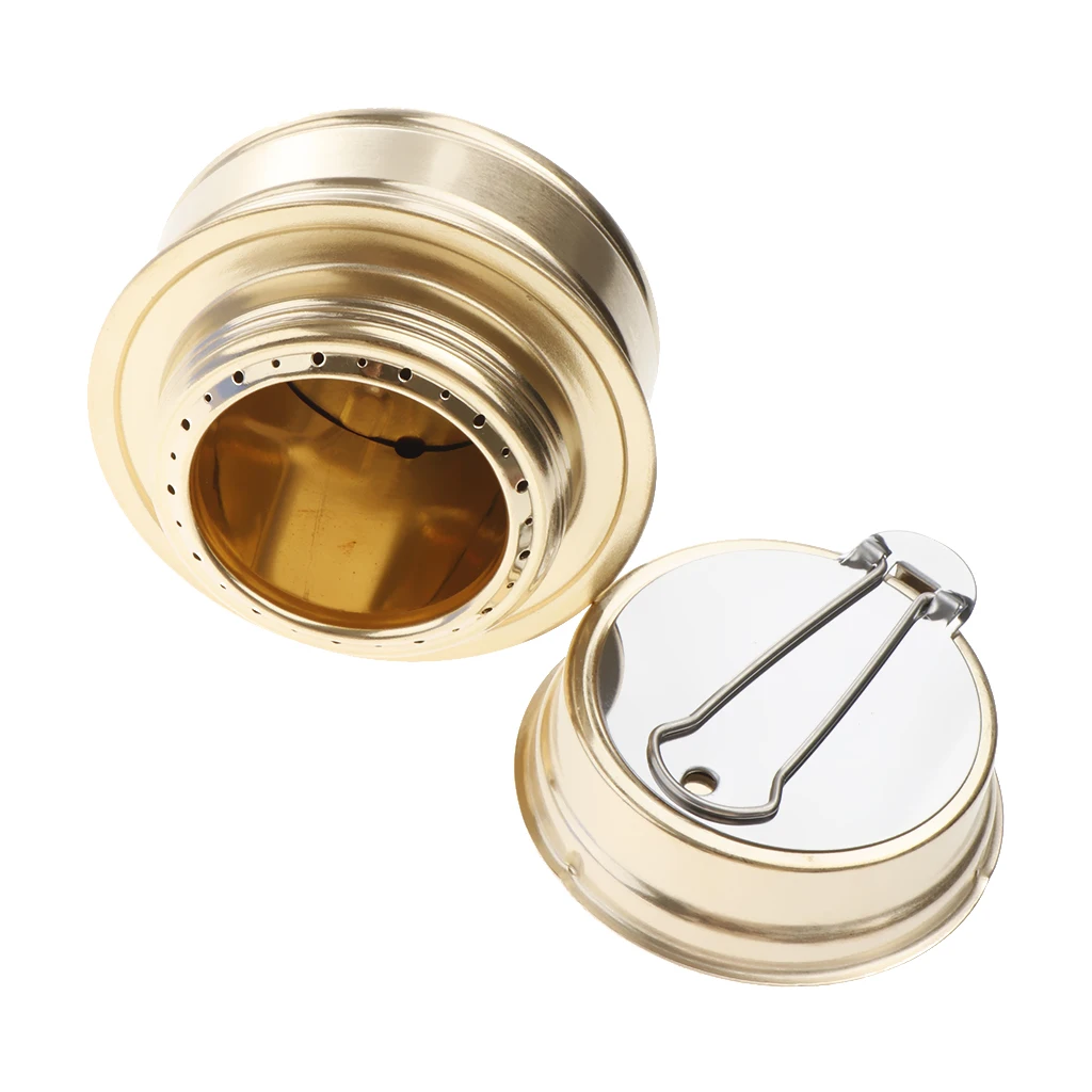 Outdoor Survival Camping Cooking Portable Mini Alcohol Burner Spirit Stove Camping Hiking Outdoor Stove Accessories