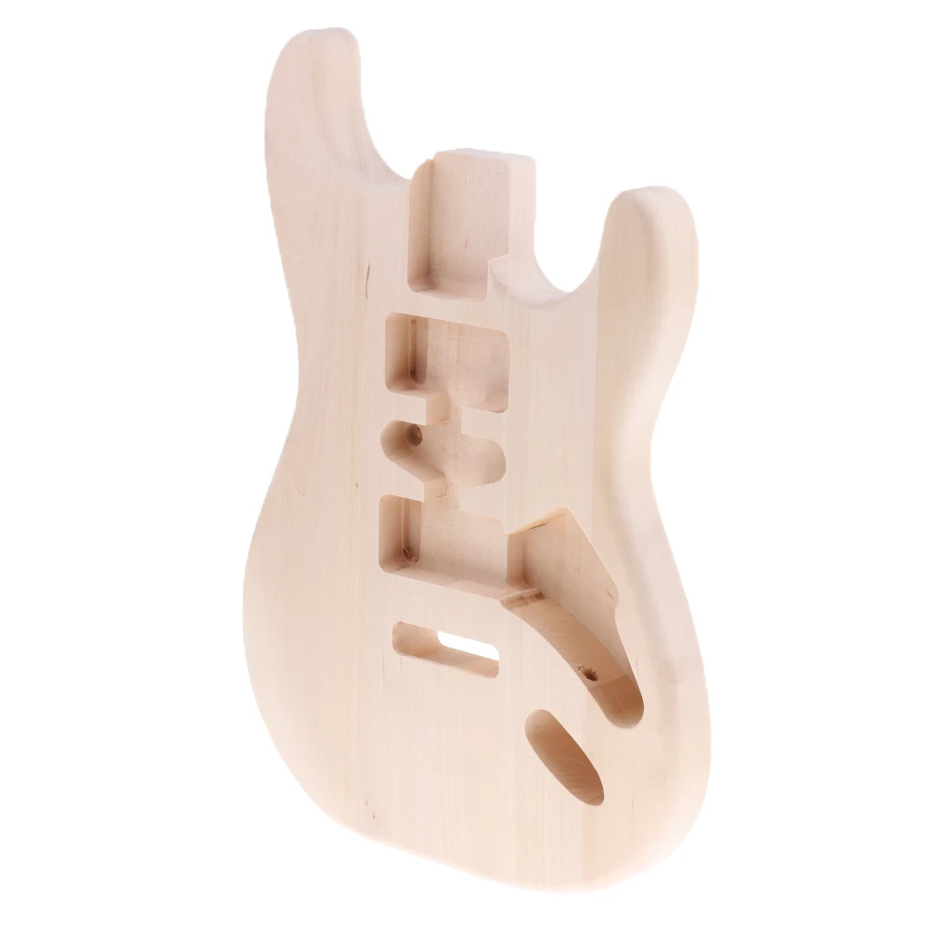 

Wood Unfinished Electric Guitar Body for ST Style Guitar DIY Parts