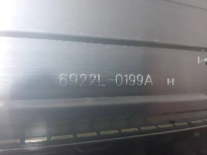 2 шт./компл. светодиодный Подсветка полосы для LG 55UH6500 55UH650V 55UH7650 55UH671V 55UH651V 6922L 0189A 0199A