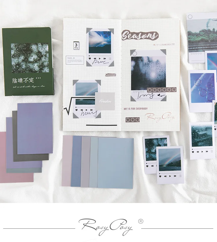 Ретро Litmus фон бумажные наклейки Vellum бумажные наклейки s для скрапбукинга DIY проекты/фотоальбом/Дневник украшения