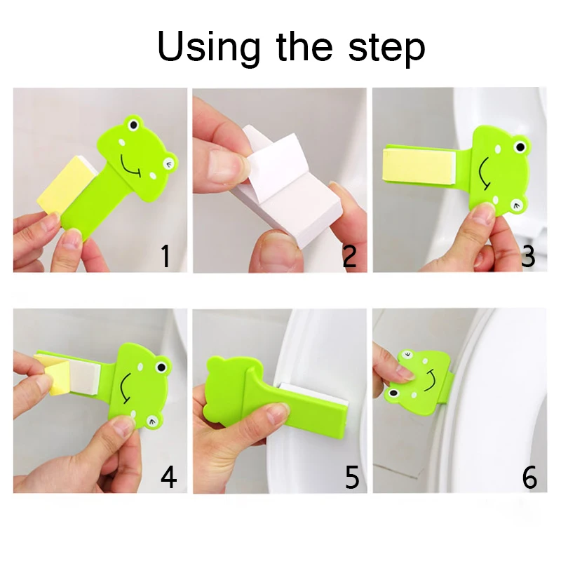 1pcs portable Toilet Seat Lifters convenient to Toilet lid device is mention Toilet potty ring handle home Bathroom products set