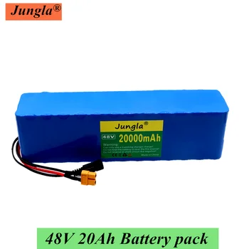 

2020 48V20Ah 1000watt 13S3P 18650 Battery Pack MH1 54.6v bike Electric bicycle battery Scooter with 25A discharge BMS XT60 plug