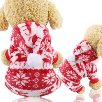 

Pet Dog Clothes Christmas Costume Cute Cartoon Clothes For Small Dog Cloth Costume Dress Xmas apparel for Kitty Dogs