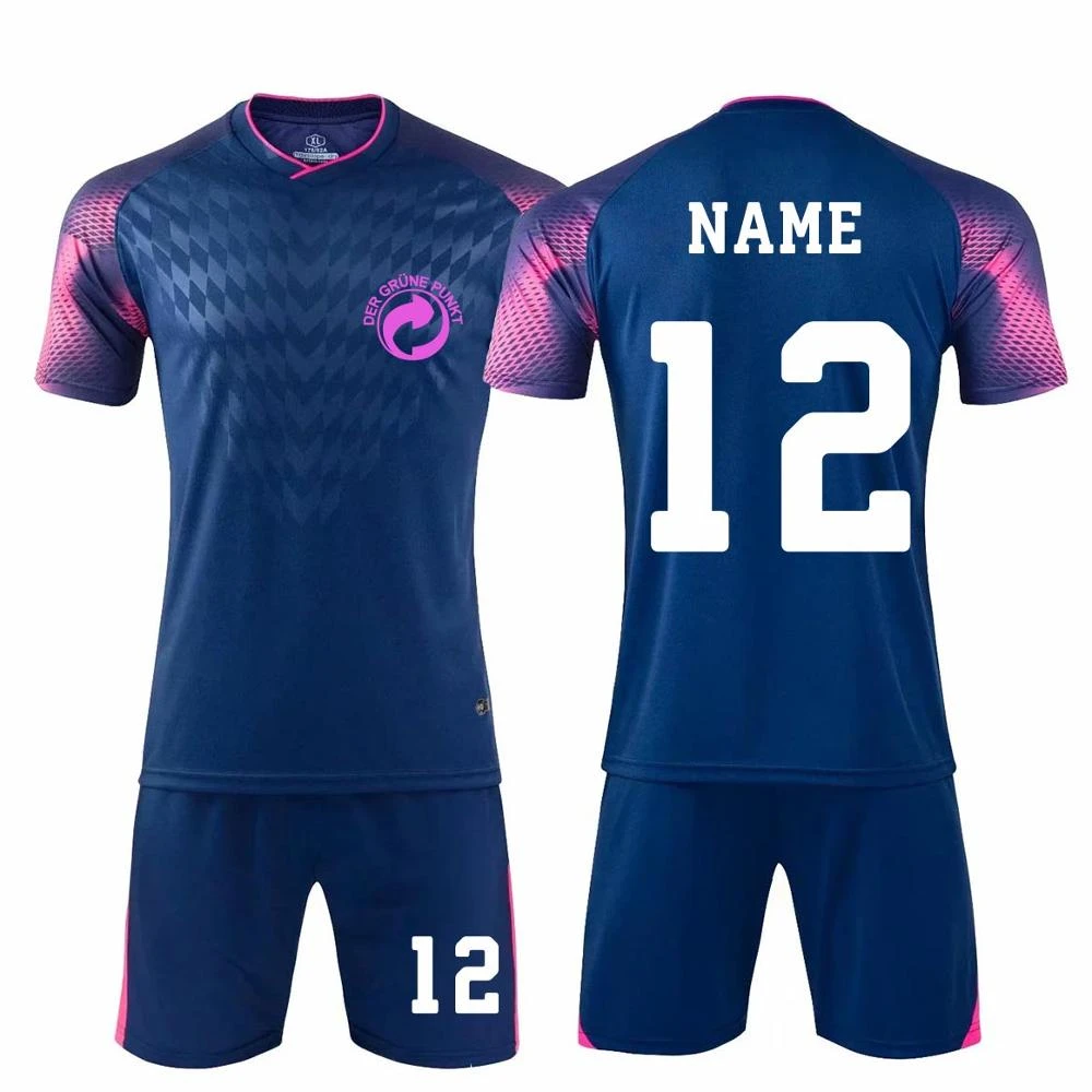 2019 los hombres, los niños de fútbol Survetement trajes Futbol camisetas juegos Kits de fútbol conjunto uniforme chándal de número de nombre| | AliExpress