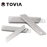 Tovia 10 Stks/partij Originele Bladen Craft Snap-Off Mes 18Mm/25Mm SK5 Staal Blade Voor duurzaam Nut Mes