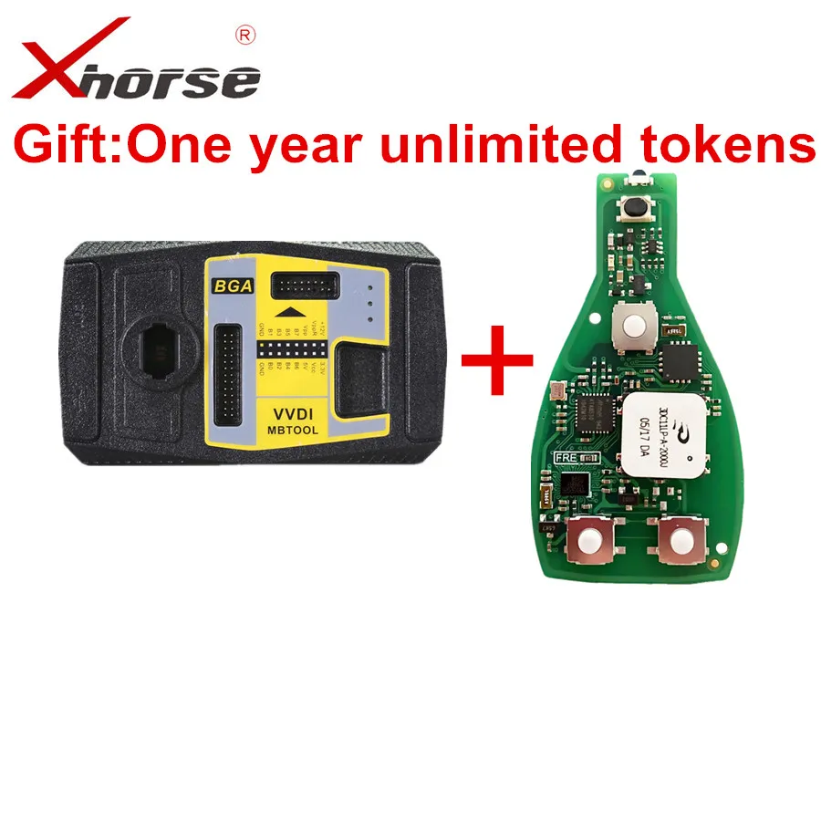 Программатор ключей Xhorse V5.0.6 VVDI MB BGA инструмент с функцией калькулятора для Benz