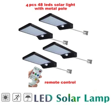 2/4pcs Solar PIR motion sensor Solar Power Street light Outdoor Garden light wall lamp Waterproof Energy Saving Yard Path Home G 2/4pcs Solar PIR motion sensor Solar Power Street light Outdoor Garden light wall lamp Waterproof Energy Saving Yard Path Home G