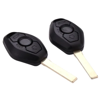 

Car Fully Key Case Cover Fully Key Shell Remote Key Protector for BMW 1 3 5 6 7 X3 X5 E53 E46 E39 E60