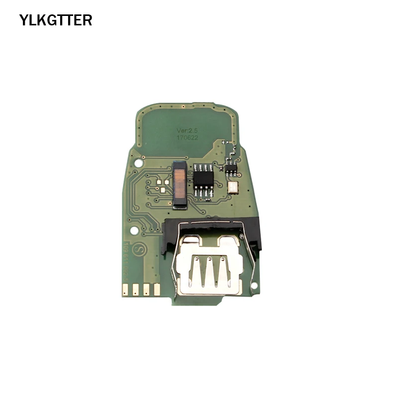 YLKGTTER 3+ 1 кнопка умный ключ без ключа для Audi A3 A4 A5 A6 A8 Quattro Q5 Q7 A6 A8 для Audi IYZFBSB802 с PCF7945