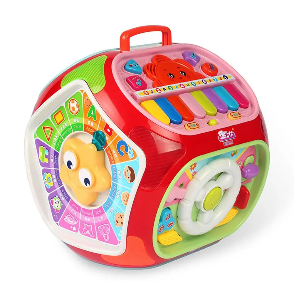 Yiwa 1-3 лет, детские игрушки, многофункциональная игра, настольная головоломка для детей, раннее образование, Дом мудрости