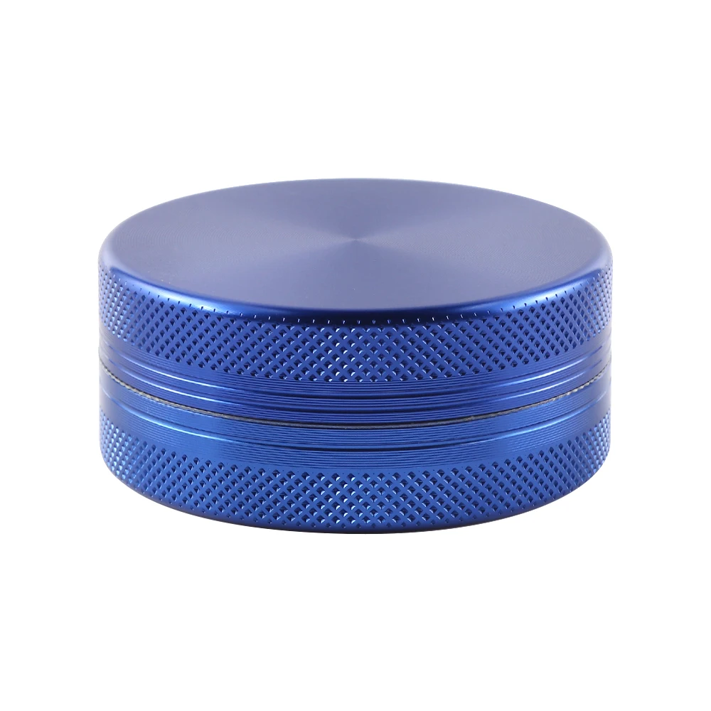 Herb grinder Smoking accessories Tobacco smoking accessories Tobacco grinder 2-layer Aluminum Herbal Herb Grinder Tobacco Smoke Grinders Smoking Pipe Container Accessories