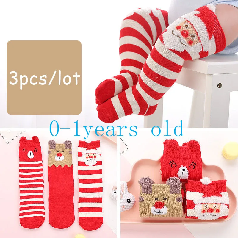 0-1 years old H 3 пар/упак. Детские облегающие Гольфы с рисунком Гольфы Calcetines, носки для новорожденных девочек - Цвет: 0-1 years old H