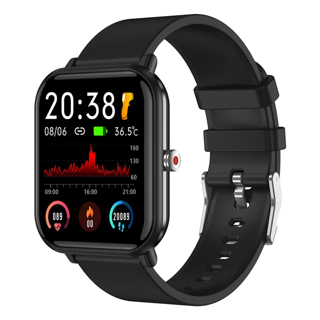 LIGE 2022 New Custom Watch Face Sport Smart Watch Men IP68 Waterproof Heart Rate Blood pressure Women Smartwatch For Android IOS black