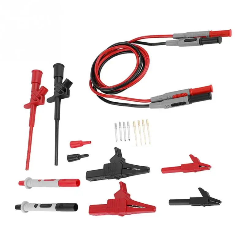 

4mm Banana Plug Electronic Multimeter Multi Meter Test Oxygen Free Copper Wire Lead Probe Cable Set tools