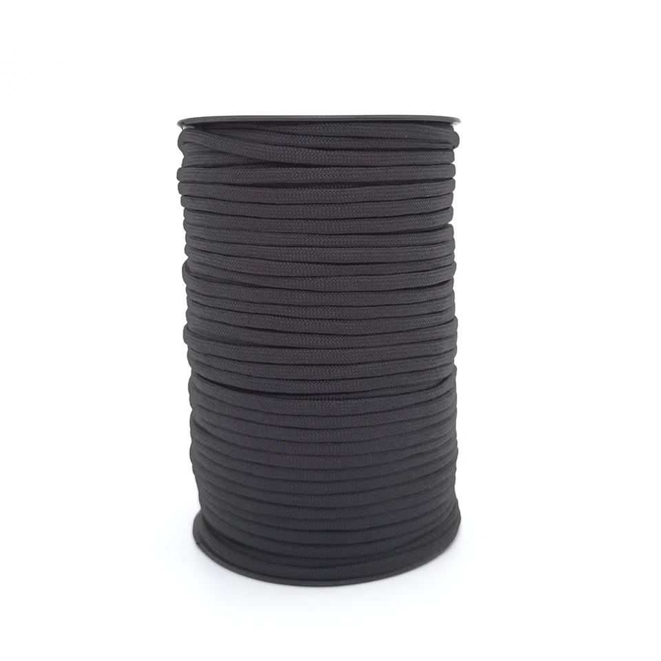 550 Paracord Da 100 Piedi (7 Fili) – Corda Paracadute Per Sopravvivenza, Campeggio Ed Esterni