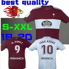 19 20 Celta Vigo футбольные майки BRAIS MENDEZ Celta de Vigo Camiseta de futbol IAGO ASPAS BOUFAL M. GOMEZFootball рубашка