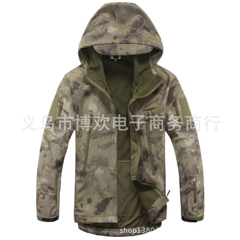 Открытый TAD Sharkskin Stalker мягкий чехол V4. 0 четвертое поколение ветрозащитная водостойкая Мужская штурмовая куртка