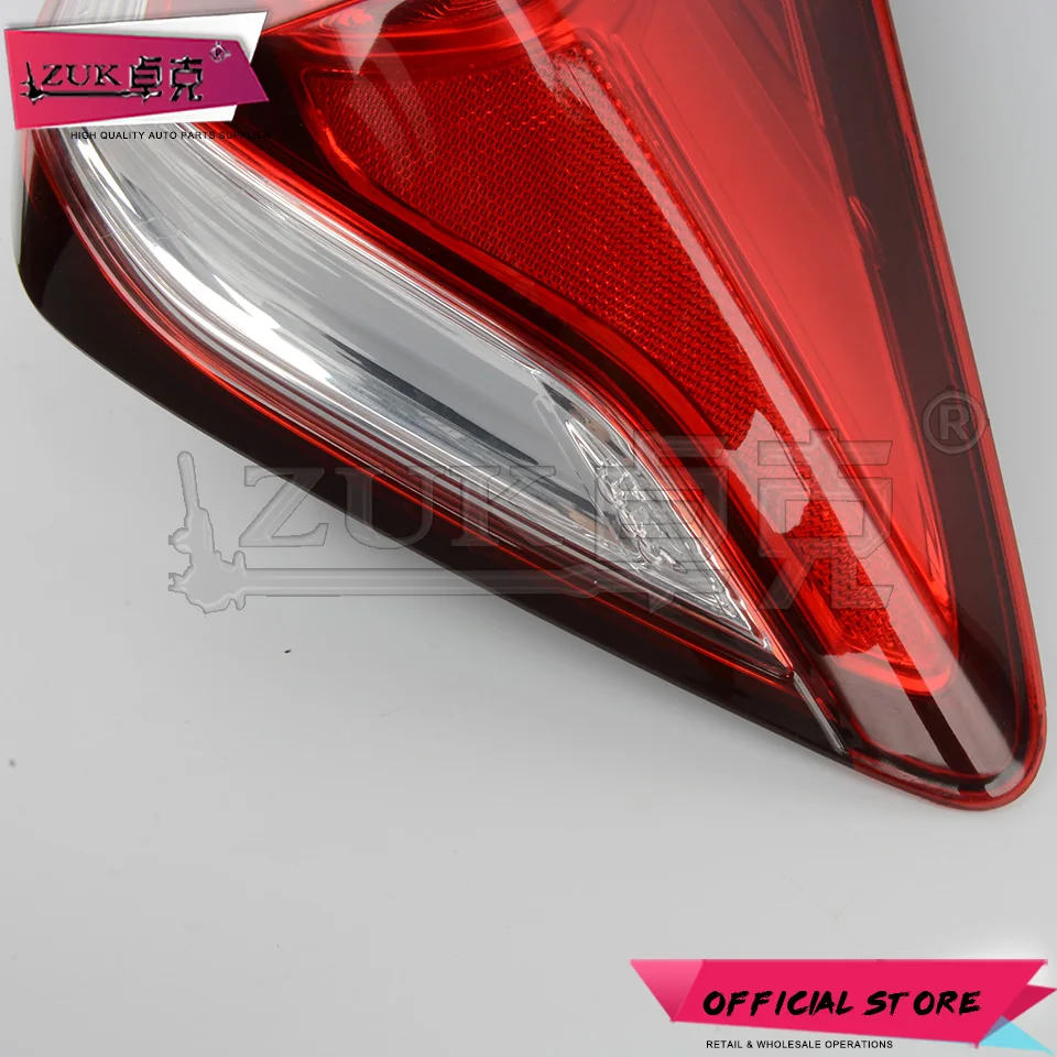 ZUK 2 предмета внешний задний светильник для HONDA CIVIC FB2 FB6 2014 2015 1.8L 2.4L фонарь снаружи
