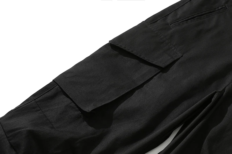 Back Zipper Streetwear Cargo Pants0