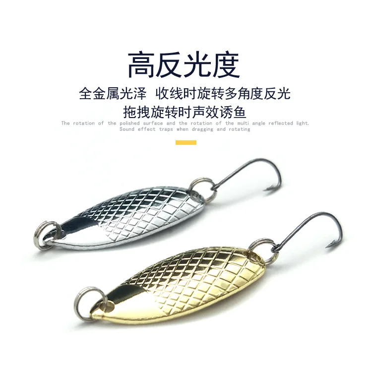 Spoon Fishing Lures Pesca Wobblers Spinner Baits Shads Sequin Metal jigging for Carp Fishing Topwater Isca Bass