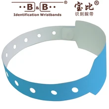 10 шт. ПВХ браслет один раз идентификация Браслет активность конференции пористый браслет детский парк браслет