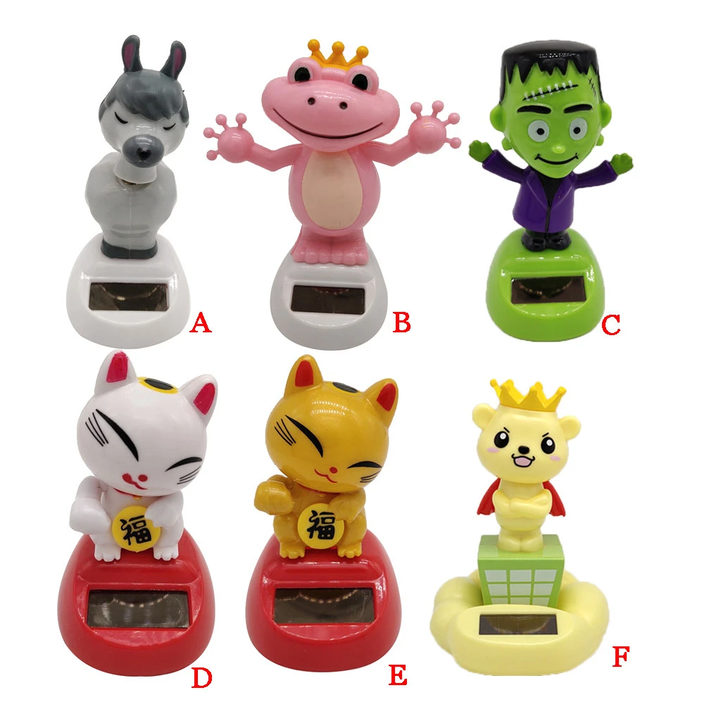 solar dancing toys for car dashboard