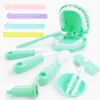 9 Piece Set Of Children's Oral Simulation Toy Dentist Examines Tooth Model Children Doctors Role Play Simulation Learing Toys 1