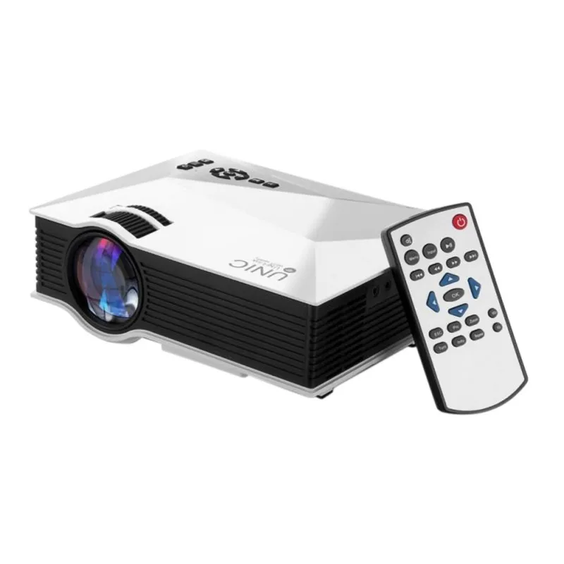 New UC46 UC68 WIFI Projector Smartphone Portable Video Projector Euro Plug For Home Entertainment