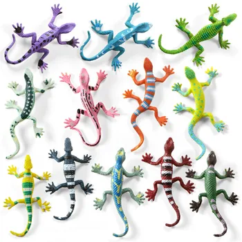 

12Pcs Simulation Lizards Models Educational Realistic Reptile Action Figures Play Set Lizards Models Perfect Party Model Toys