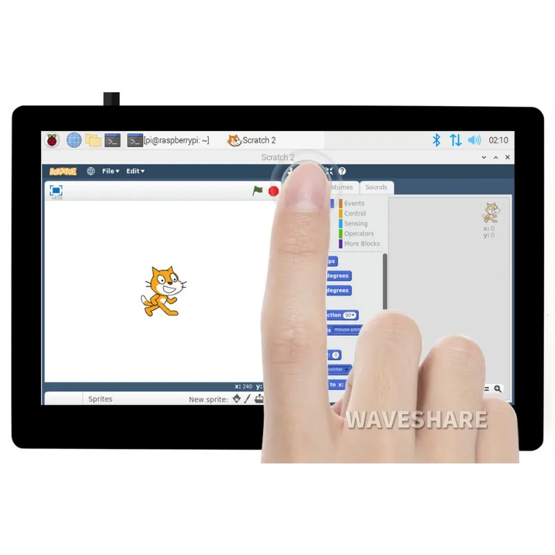 5 ġ AMOLED 뷮  ġ ũ PC ,   4, 3, 960  544 ػ, Raspbian, Windows 10 
