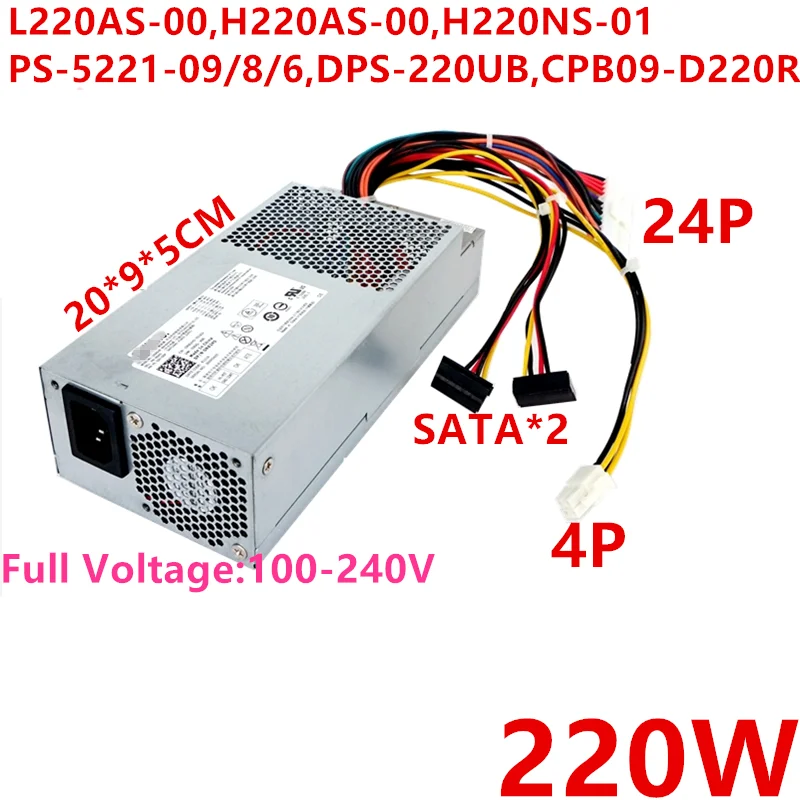 New PSU For Dell SX2300 2800 2840 270 480G 220W Power Supply L220AS 00