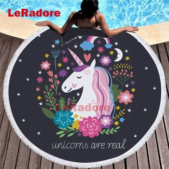 

Quick-Dry Unicorn Beach Towel Microfiber Fabric Beach Towel Blanket LargeWith Drawstring Yoga Blanket Swimming Bath Blanket 59in