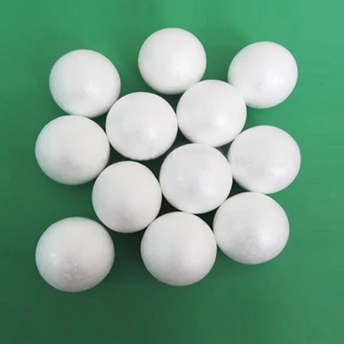 10 Pcs 50mm 60mm Creative DIY Craft White Foam Ball Spheres Ornament FOR UK