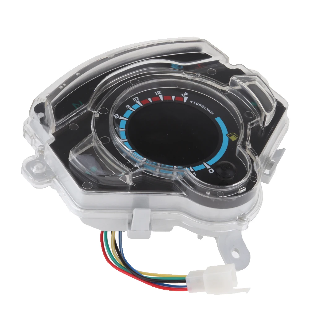 Motorcycle Battery Gauge Cluster Speedometer Tachometer Odometer