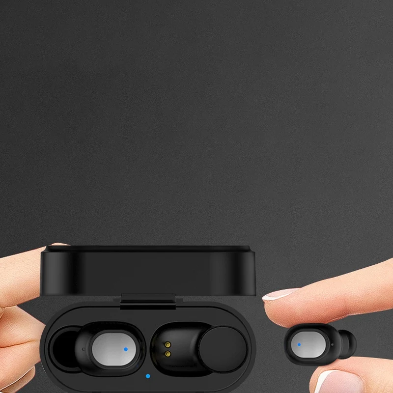 Bluetooth Headset TWS Wireless Bluetooth Earbuds Sports Waterproof Smart Noise Cancelling Headphones for Apple Android