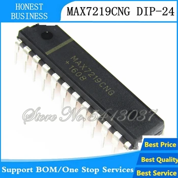 

10PCS-100PCS MAX7219CNG DIP-24 MAX7219 8-Digit LED Display Drivers IC