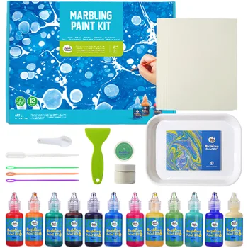 

Pigment shui tuo Painting Set Graffiti Wet Extension Painting Set Floating Painting shui ying Puzzle Painted Children. 86