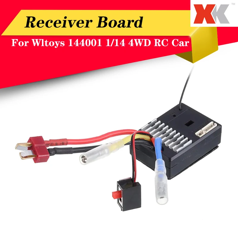 Приемник XK хорошего качества с ESC для Wltoys 144001 1/14 4WD высокоскоростной гоночный