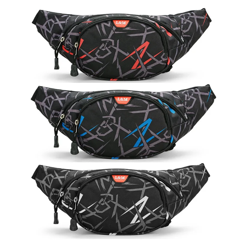 Outdoor Running Waist Bag Chest Pack Walking jogging City Mobile Phone Belt Pack Men Women Waterproof Multifunctional Sports Bag