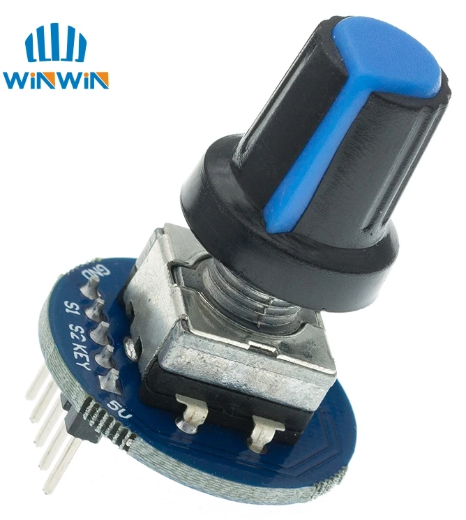 Rotary Encoder Module For Arduino Brick Sensor Development Round Audio ... image.