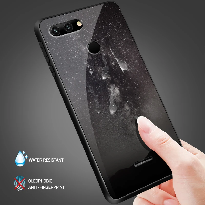 Для Xiaomi Redmi 5A 6A S2 GO Plus чехол из закаленного стекла Жесткий Чехол для Vivo Z5X IQOO NEX AS S1 Pro TPU PC роскошный защитный чехол