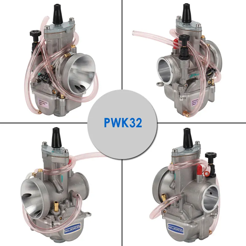 Motorcycle PWK Carburetor Carb 28 30 32 34mm with Power Jet 2T/4T Buggy Quad Go Kart ATV UTV Off Road Scooter