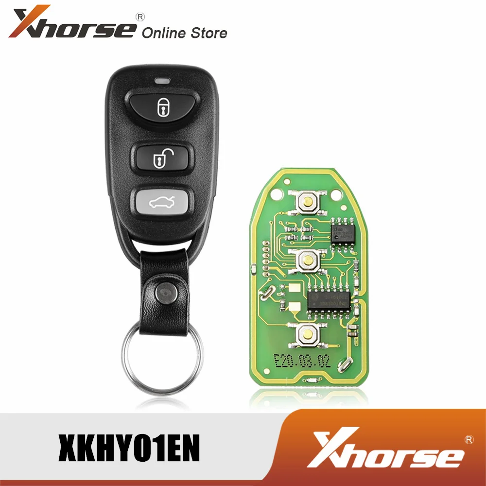 Xhorse XKHY01EN проводной дистанционный ключ для Hyundai 3 + 1 кнопки английская версия шт.| |