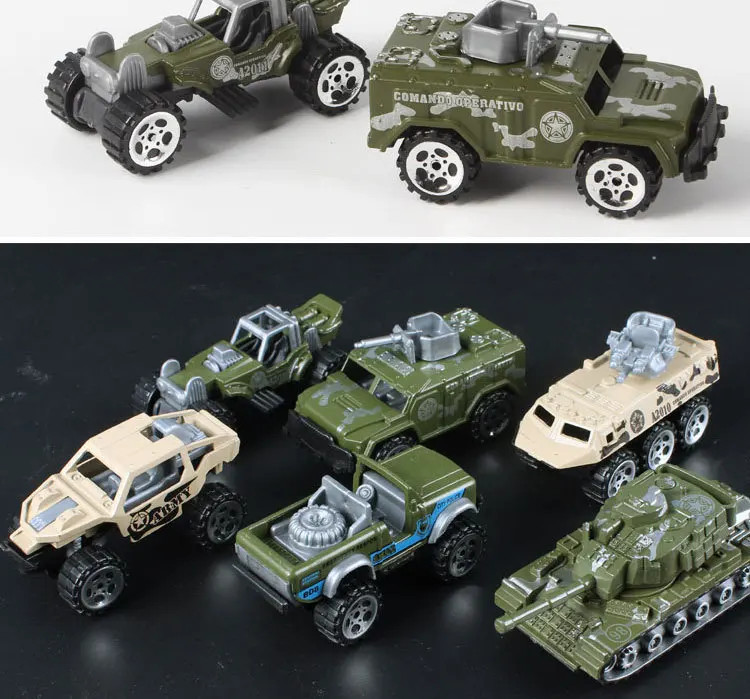 Детская легированная модель автомобиля, игрушка для пожаротушения, военная колесница, легированная Швабра+ вставки и приспособления, содержит 2 военных набора