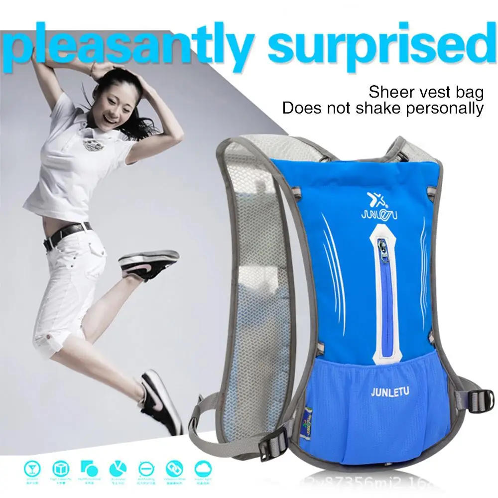 

Adjustable Soft Polyester Cycling Off Road Water Bag Backpack Water Bladder Bag Travel Marathon Hydration Backpack Storage