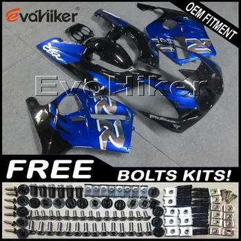 

Custom motorcycle fairing for CBR250RR 1988-1989 MC19 88 89 ABS plastic motorcycle panels Injection mold blue+Gifts