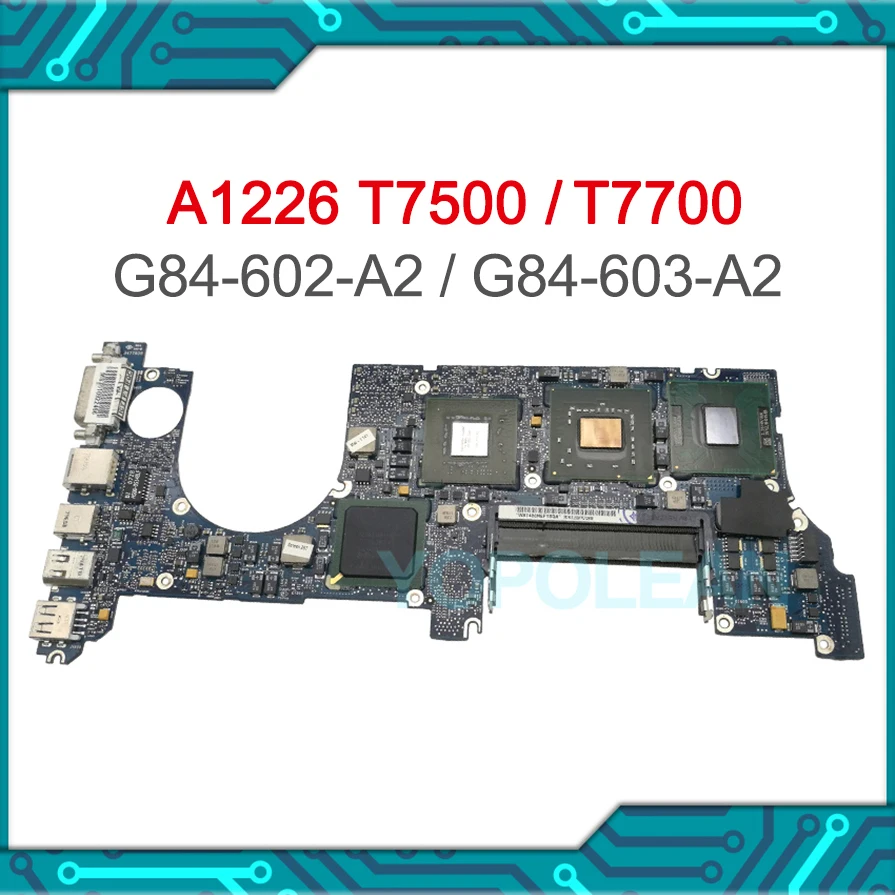G84 602 A2 603 T7500 T7700 материнская плата для Macbook Pro 15 &quotA1226 логическая 2007 года MA895LL/A